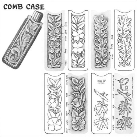 Орнаменты для тиснения по коже