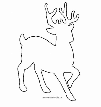 Трафареты на окна новогодние