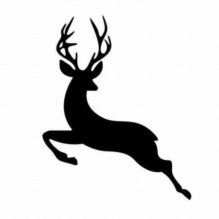 Трафарет "олени"