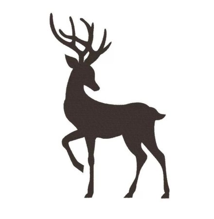 Очертание оленя