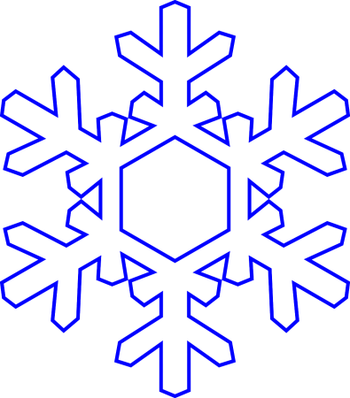 Снежинки на окна