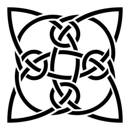 Кельтские трафареты