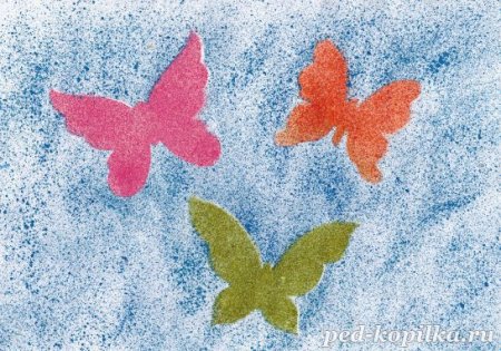 Набрызг техника рисования