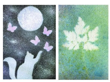 Нетрадиционные техники рисования набрызг