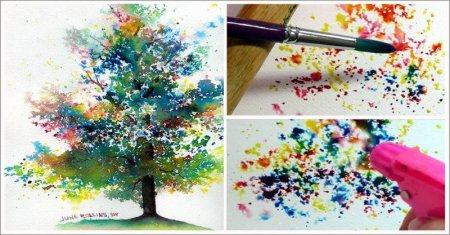 Техника рисования на Брыск