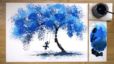 Оригинальные техники рисования