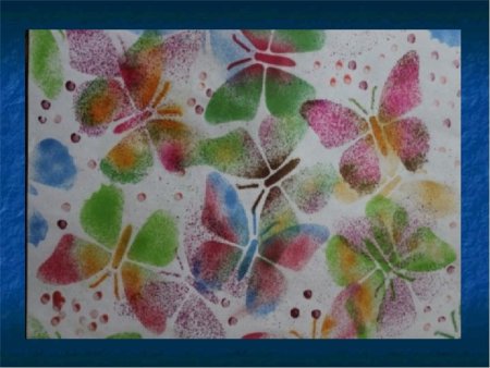 Луна акварелью