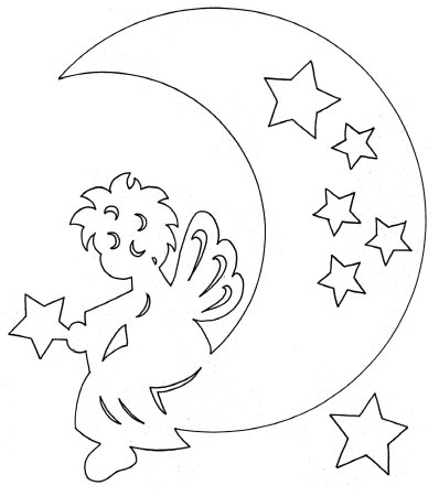 Трафареты на окна новогодние