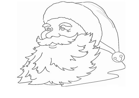 Новогодние трафареты для вырезания