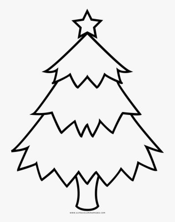 Елка для срисовки