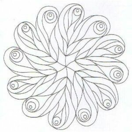 Джутовая филигрань схемы