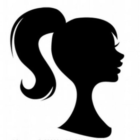 Силуэт прически