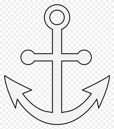 Якорь макет