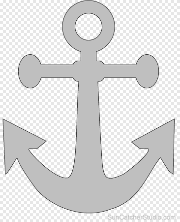 Якорь макет
