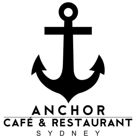 Силуэт якоря для вырезания