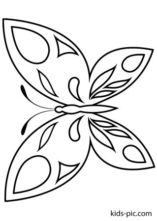 Трафарет кабачок для вырезания