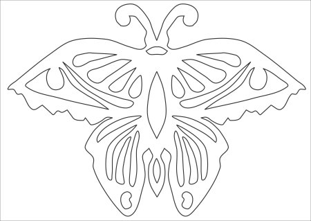 Трафарет для вырезки