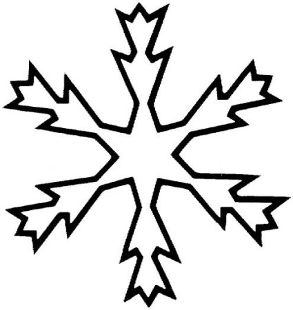 Снежинка рисунок