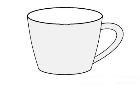 Чашка для раскрашивания