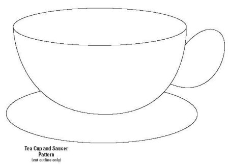 Рисование с детьми чашка с блюдцем