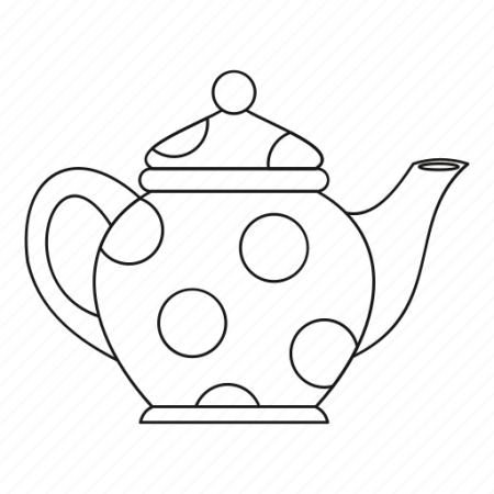 Трафарет "чайник"