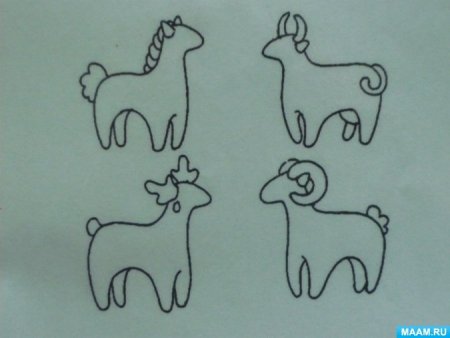 Рисование во второй младшей группе Дымковская игрушка