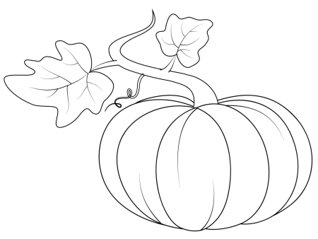 Тыква контур Helloween
