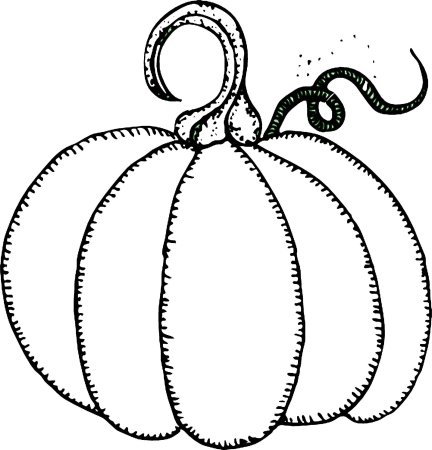 Тыква раскраска