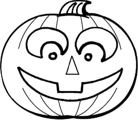 Тыква трафарет