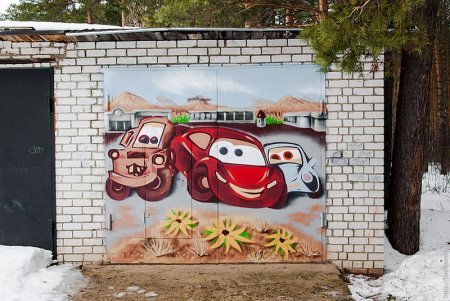 Трафарет "машины"