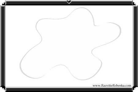 Клякса контур