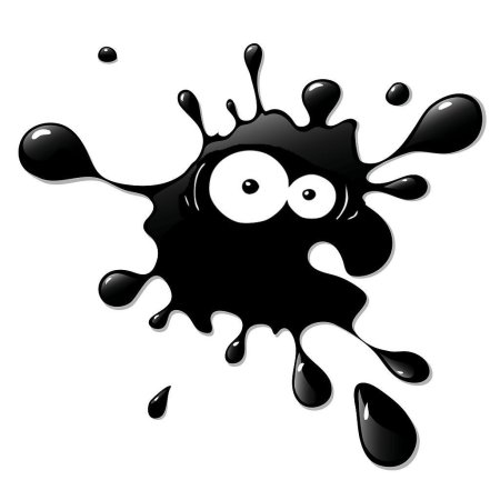 Клякса рисунок