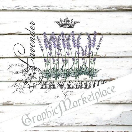 Надписи в стиле Прованс для декупажа