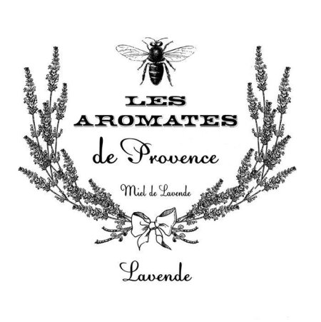 Надписи в стиле Прованс для декупажа