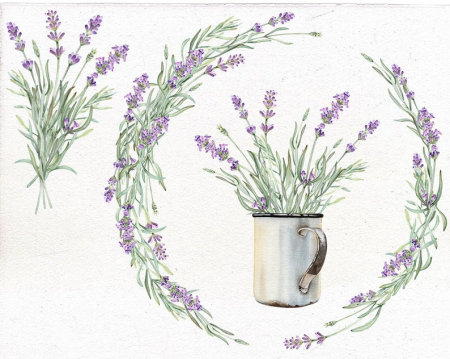 Рисунки в стиле Прованс