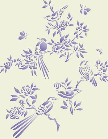 Трафареты в прованском стиле