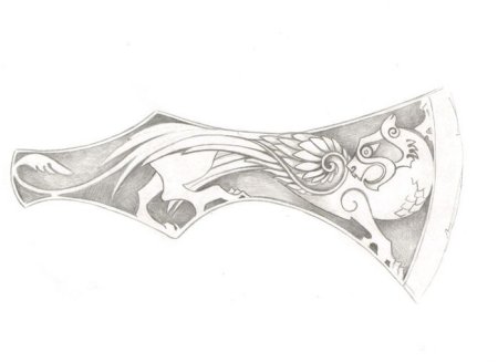 Трафареты для травления на Топорах