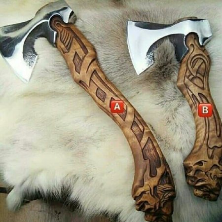 Выжигание на топоре