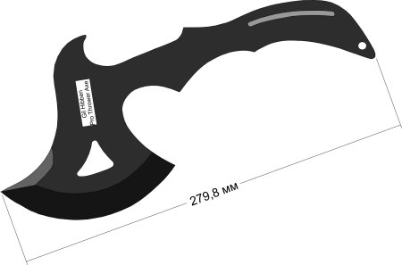 Топорище для топора викингов чертежи