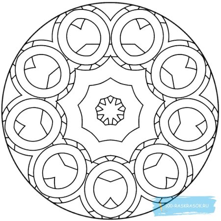Рисование мандал с дошкольниками