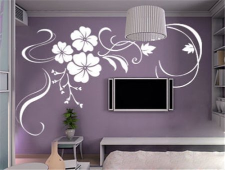 Простые узоры на стену