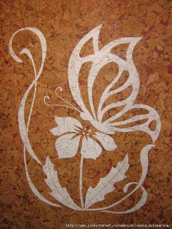 Узоры на стене своими руками