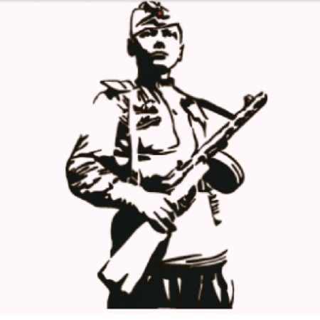 Рисунок солдату