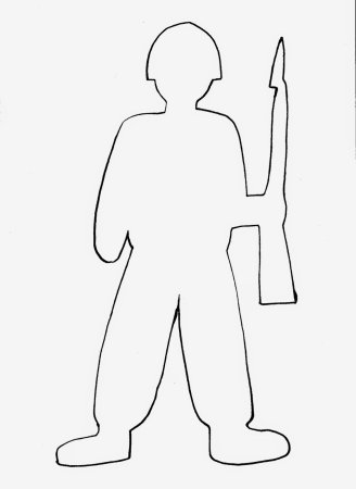 Рисунок солдату