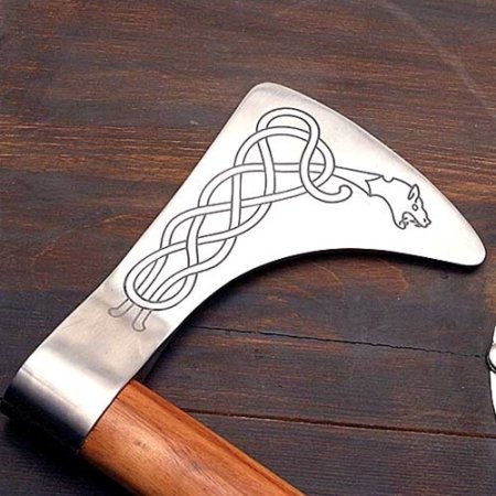 Трафарет на топор