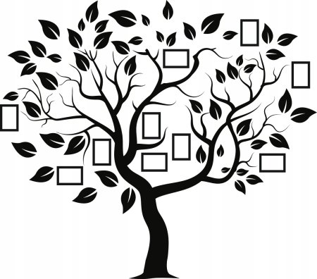 Трафарет "дерево"