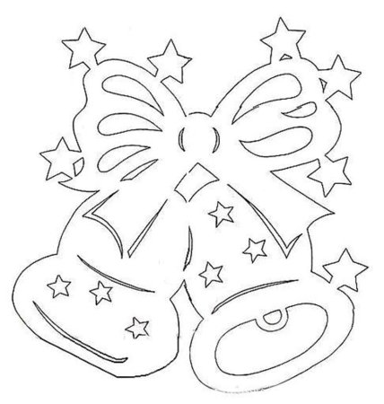 Новогодние трафареты на окн