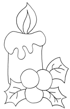 Шаблон для обрывной аппликации