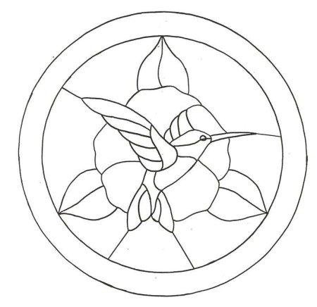 Контур для витража