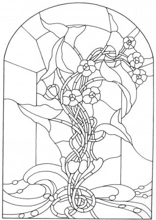 Контур для витража